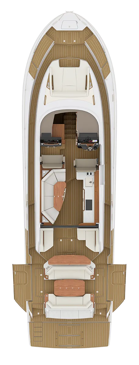 ALFRESCO BREAKFAST BAR MODULE AND AFT LOUNGE MODULE