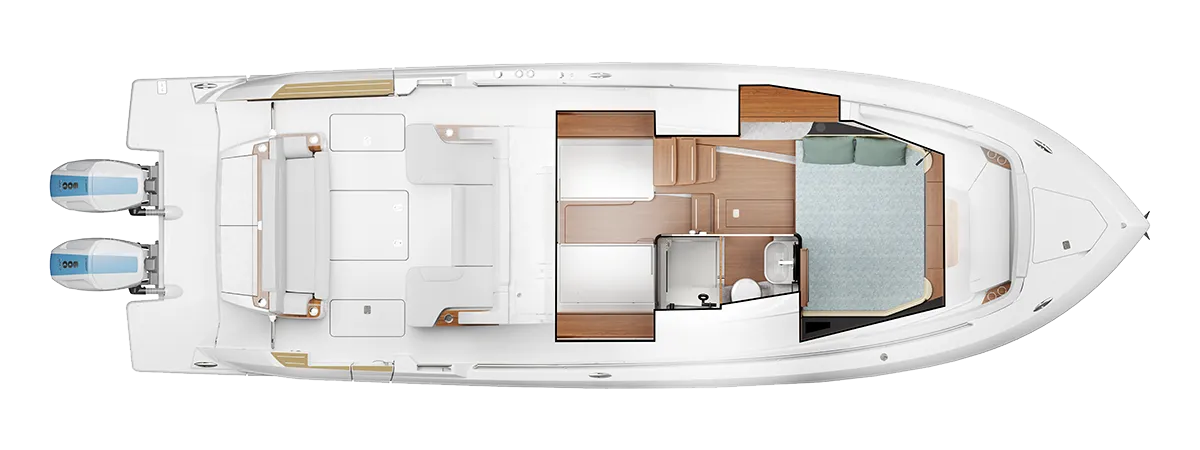 39 LS Interior Plan View - Vertical