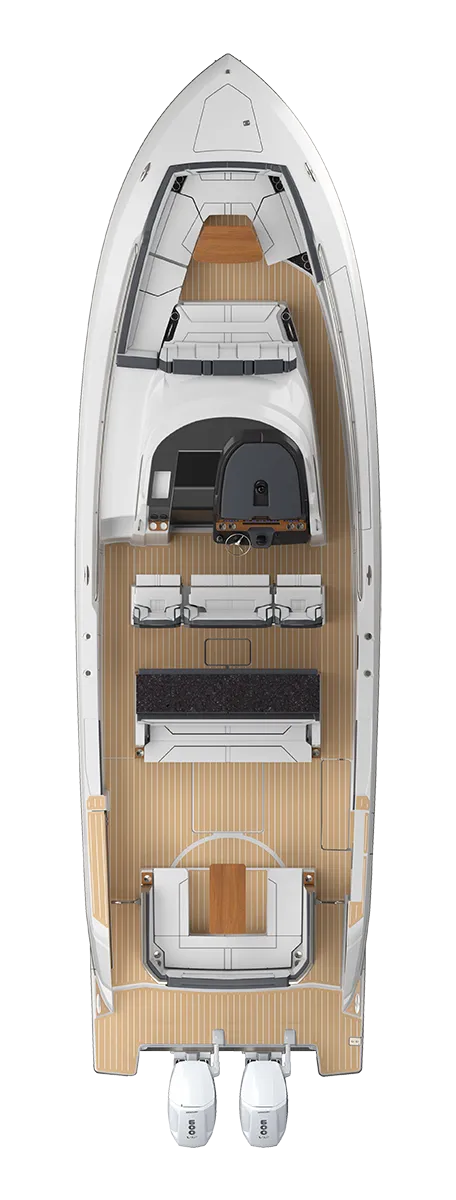 STANDARD EXTERIOR PLAN VIEW WITHOUT HARDTOP